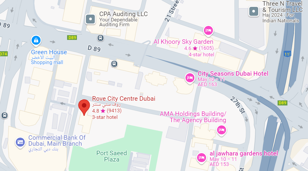 Rove City Centre - Map