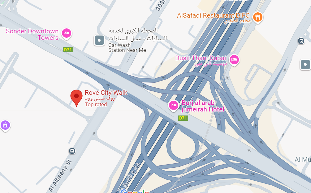 Rove City Walk - Map