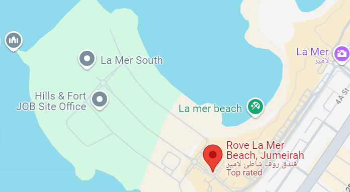 Rove La Mer - Map